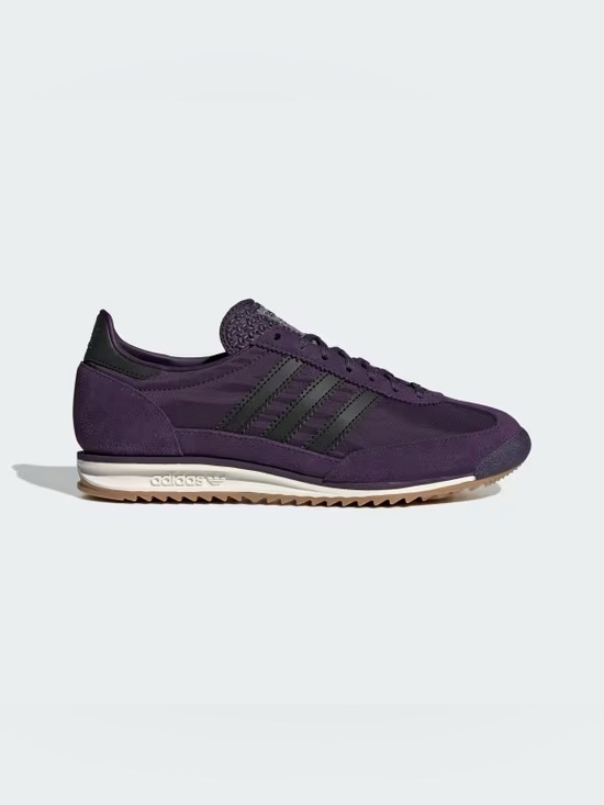 adidas Shoes - adidas SL 72 OG Aurora Plum / Core Black / Gum Women’s Sneakers Sz 6